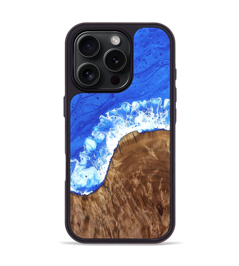 iPhone 16 Pro Wood Phone Case - Joy (Coastal, 823705)