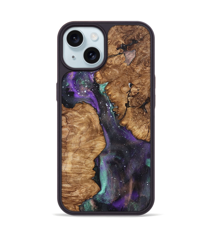 iPhone 15 Wood Phone Case - Selma (Cosmos, 823706)