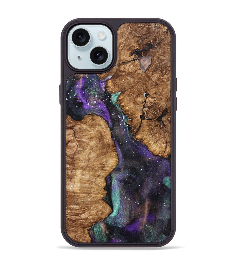 iPhone 15 Plus Wood Phone Case - Selma (Cosmos, 823706)
