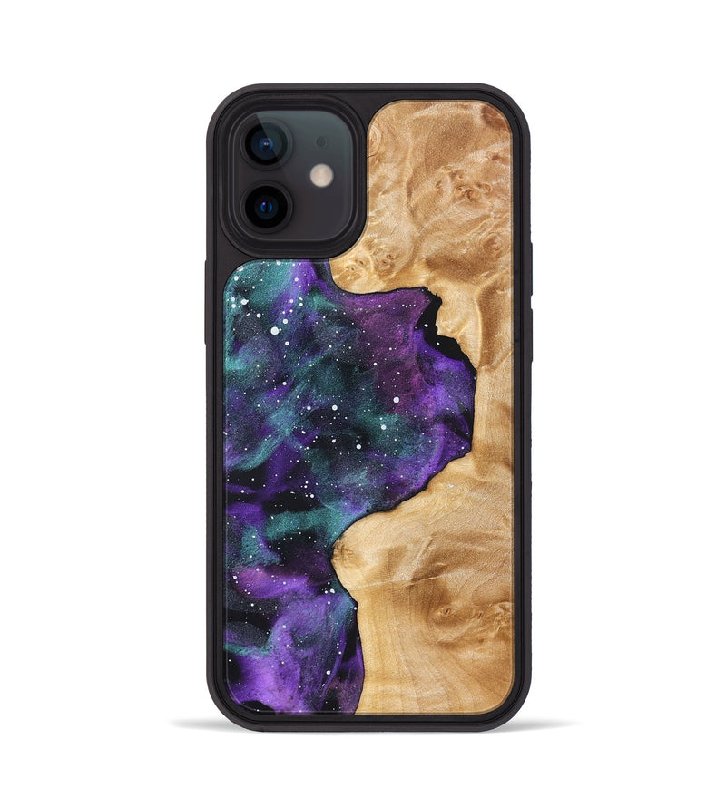 iPhone 12 Wood Phone Case - Ocean (Cosmos, 823707)