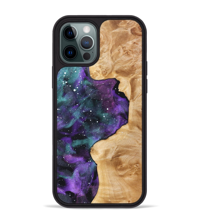 iPhone 12 Pro Max Wood Phone Case - Ocean (Cosmos, 823707)