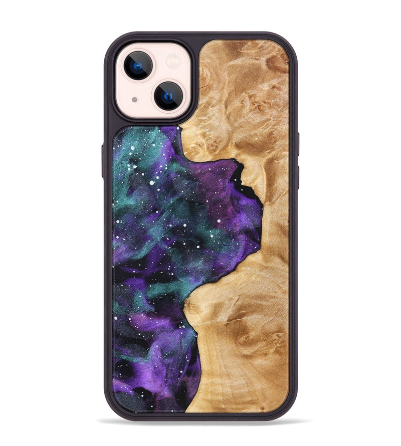iPhone 14 Plus Wood Phone Case - Ocean (Cosmos, 823707)