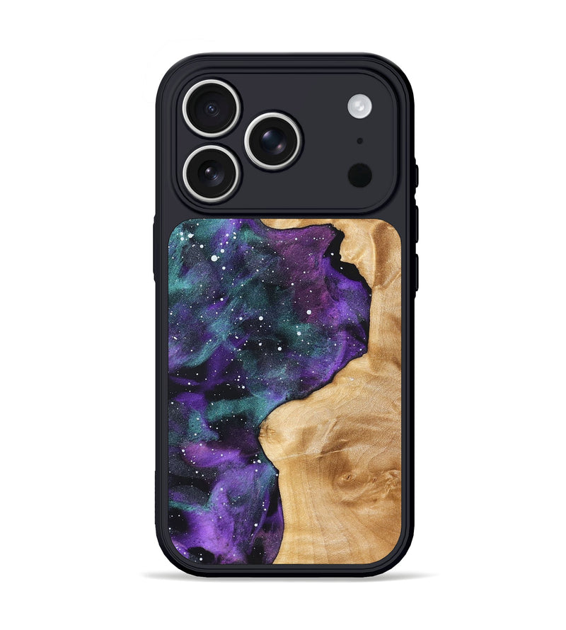 iPhone 17 Pro Wood Phone Case - Ocean (Cosmos, 823707)