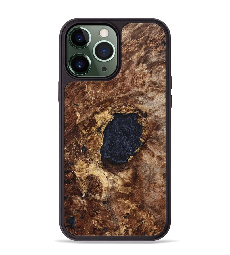 iPhone 13 Pro Max Wood Phone Case - Lesley (Wood Burl, 823710)