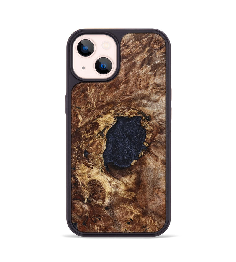iPhone 14 Wood Phone Case - Lesley (Wood Burl, 823710)
