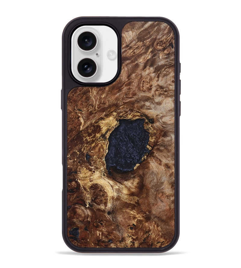 iPhone 16 Plus Wood Phone Case - Lesley (Wood Burl, 823710)