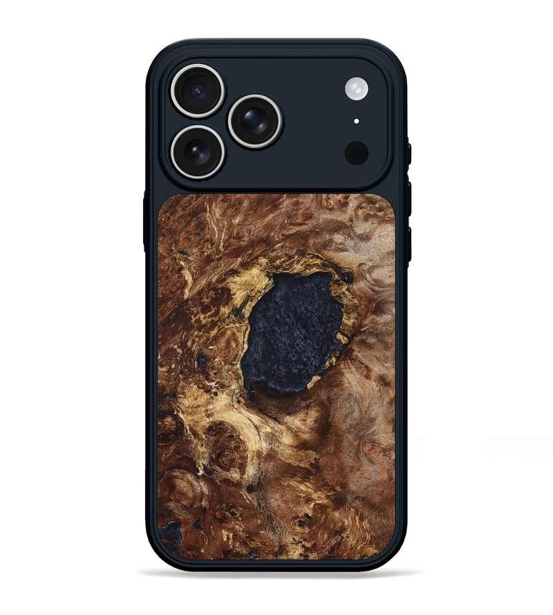 iPhone 17 Pro Max Wood Phone Case - Lesley (Wood Burl, 823710)