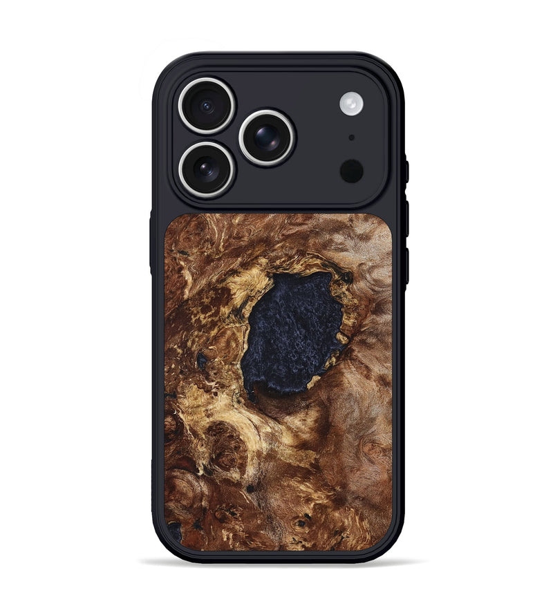 iPhone 17 Pro Wood Phone Case - Lesley (Wood Burl, 823710)