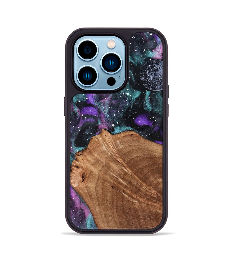 iPhone 14 Pro Wood Phone Case - Lizette (Cosmos, 823714)