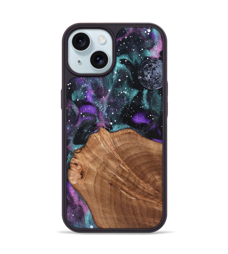 iPhone 15 Wood Phone Case - Lizette (Cosmos, 823714)