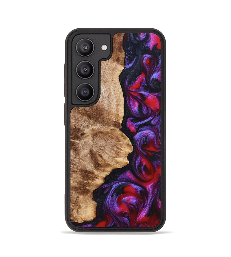 Galaxy S23 Wood Phone Case - Zyair (Red, 823715)
