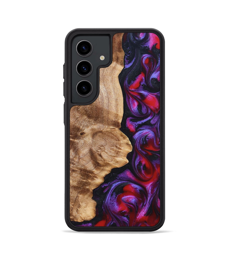 Galaxy S24 Wood Phone Case - Zyair (Red, 823715)