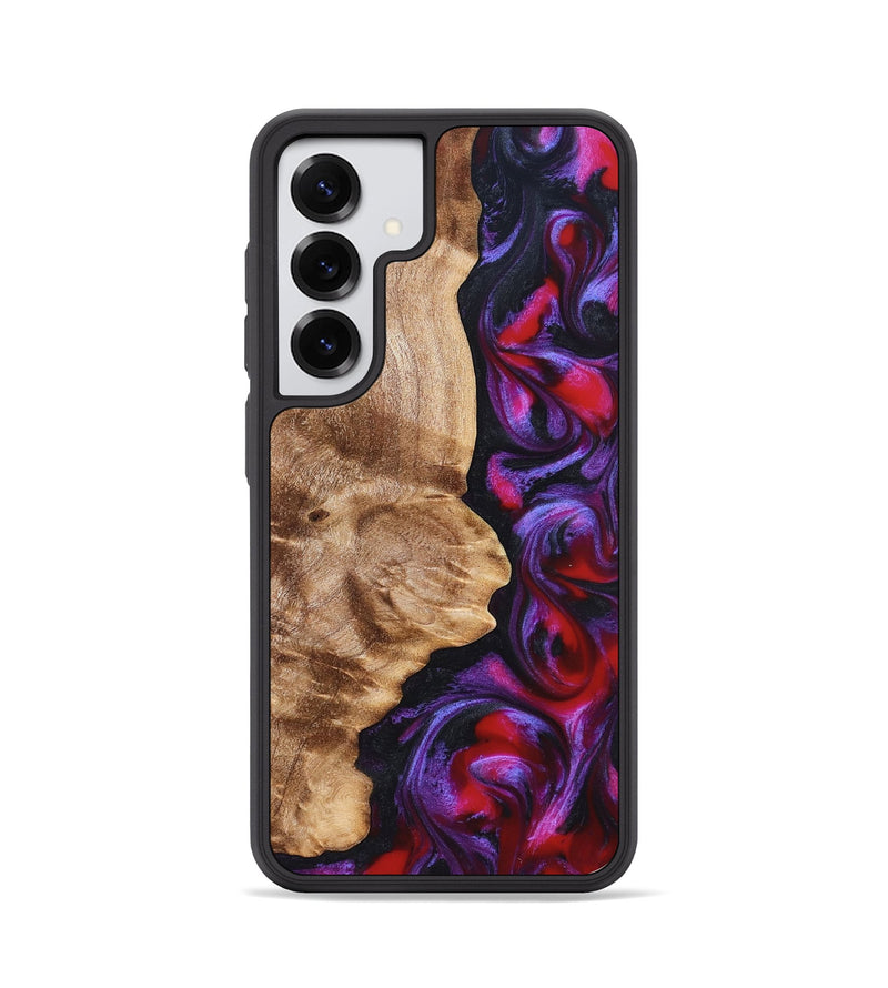 Galaxy S25 Wood Phone Case - Zyair (Red, 823715)