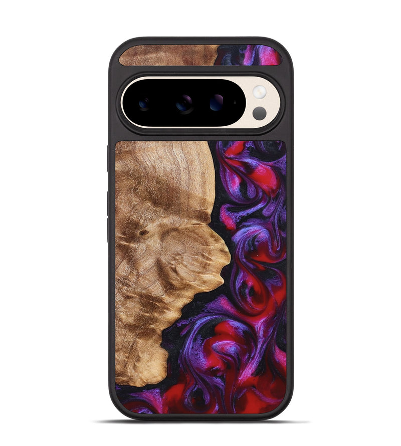 Pixel 10 Wood Phone Case - Zyair (Red, 823715)