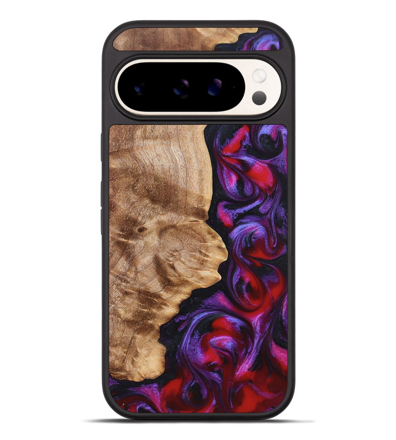 Pixel 9 Pro XL Wood Phone Case - Zyair (Red, 823715)