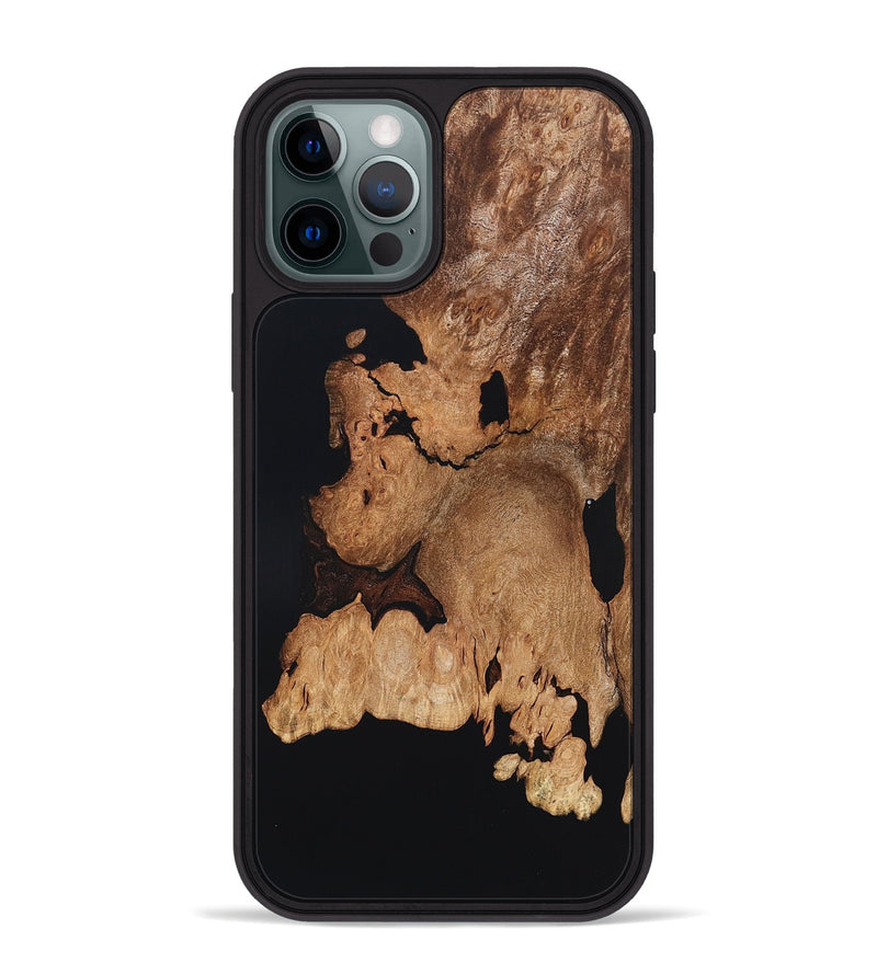 iPhone 12 Pro Max Wood Phone Case - Enoch (Wood Burl, 823716)
