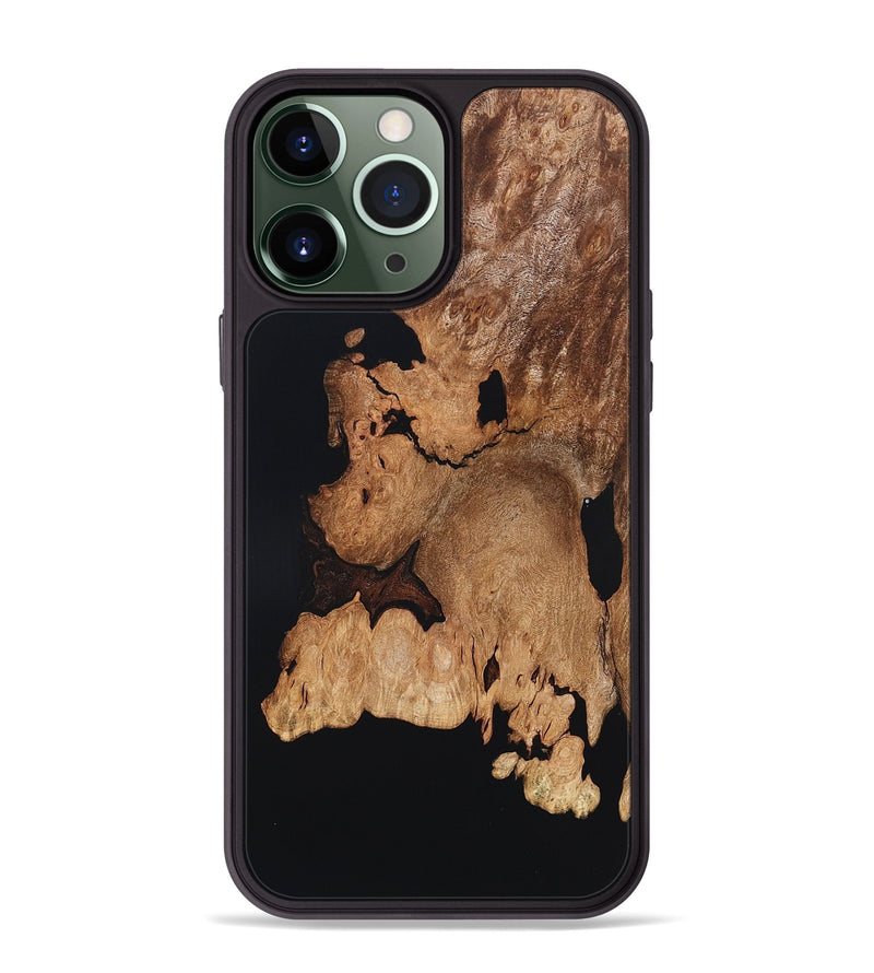 iPhone 13 Pro Max Wood Phone Case - Enoch (Wood Burl, 823716)
