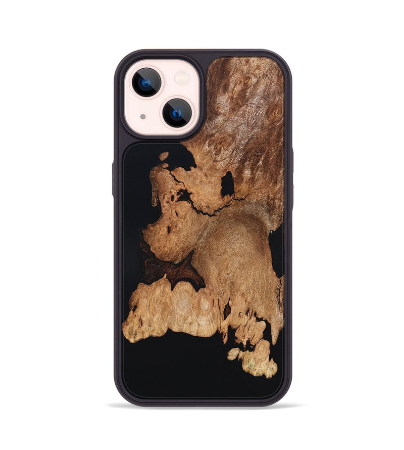 iPhone 14 Wood Phone Case - Enoch (Wood Burl, 823716)