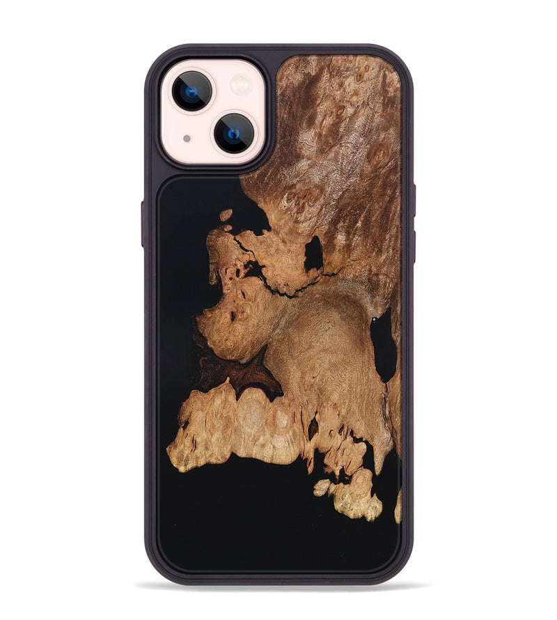 iPhone 14 Plus Wood Phone Case - Enoch (Wood Burl, 823716)