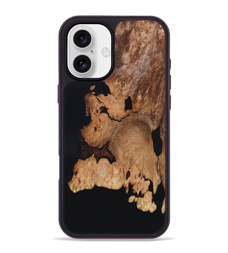 iPhone 16 Plus Wood Phone Case - Enoch (Wood Burl, 823716)