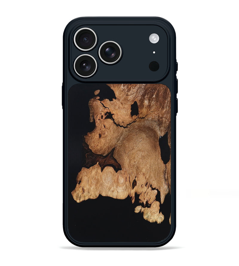 iPhone 17 Pro Max Wood Phone Case - Enoch (Wood Burl, 823716)