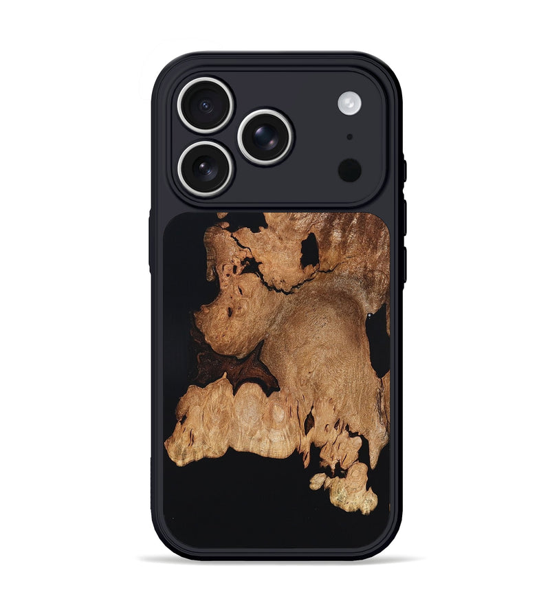 iPhone 17 Pro Wood Phone Case - Enoch (Wood Burl, 823716)