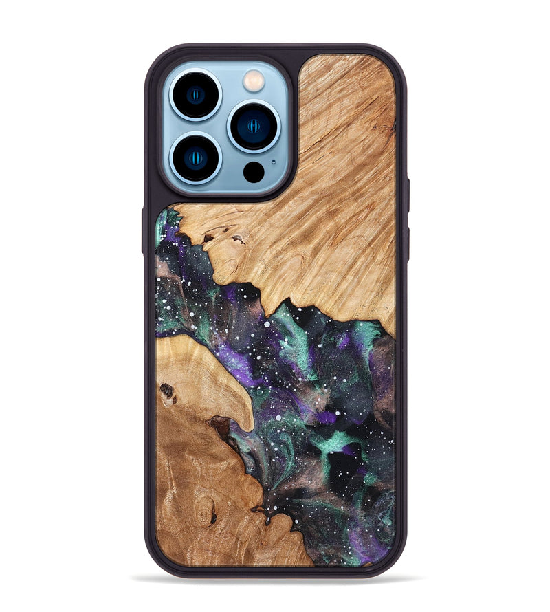 iPhone 14 Pro Max Wood Phone Case - Amara (Cosmos, 823719)