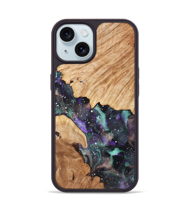 iPhone 15 Wood Phone Case - Amara (Cosmos, 823719)