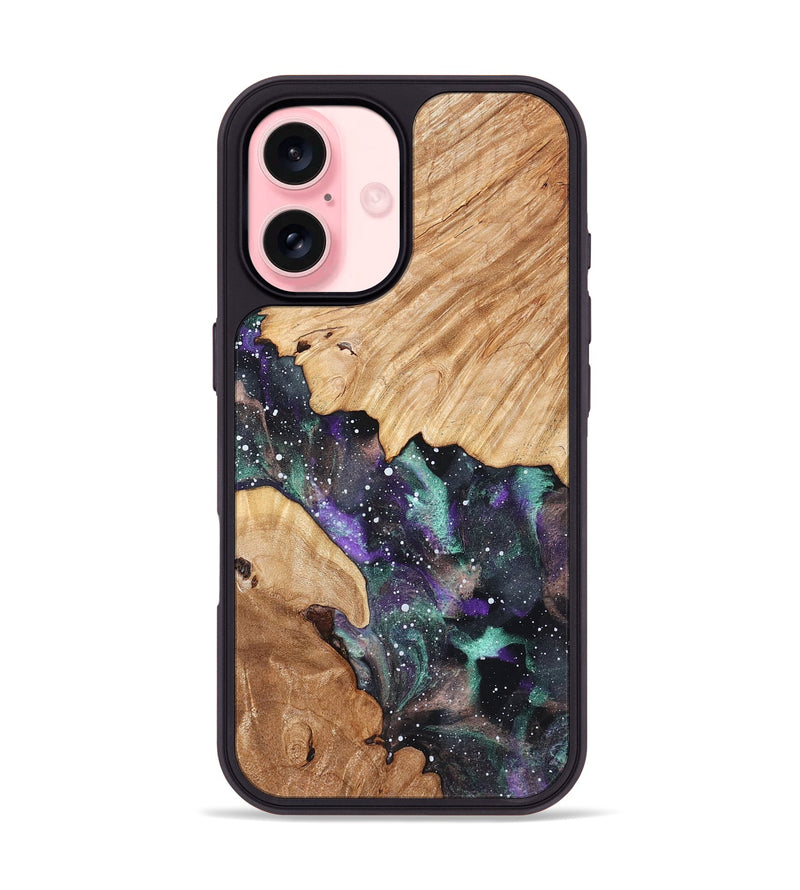 iPhone 16 Wood Phone Case - Amara (Cosmos, 823719)