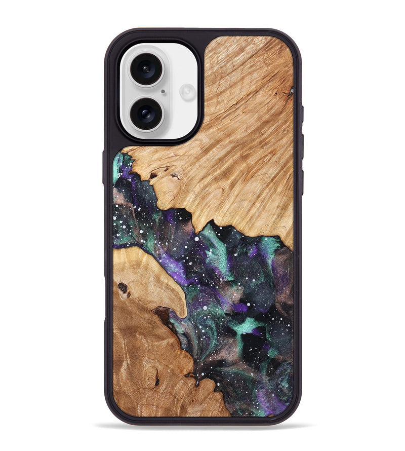 iPhone 16 Plus Wood Phone Case - Amara (Cosmos, 823719)