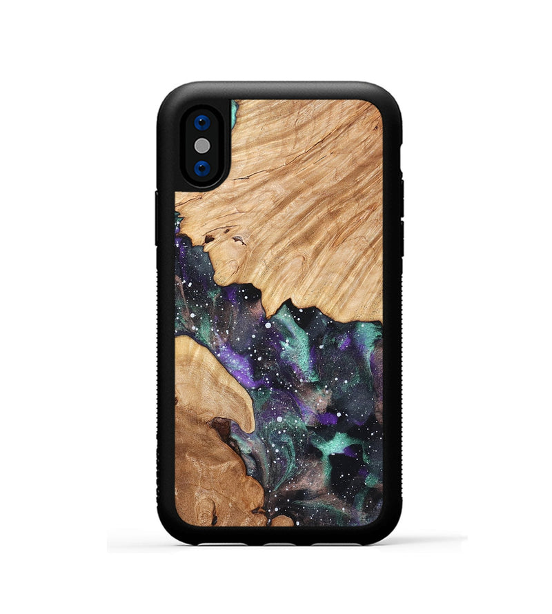iPhone Xs Wood Phone Case - Amara (Cosmos, 823719)