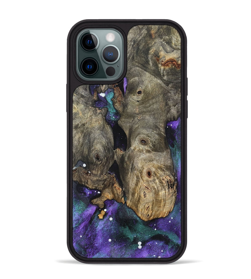 iPhone 12 Pro Max Wood Phone Case - Isa (Cosmos, 823720)
