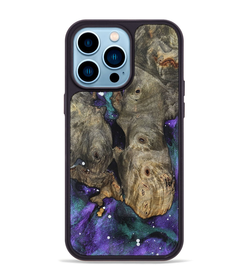 iPhone 14 Pro Max Wood Phone Case - Isa (Cosmos, 823720)
