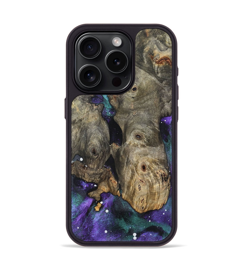 iPhone 15 Pro Wood Phone Case - Isa (Cosmos, 823720)