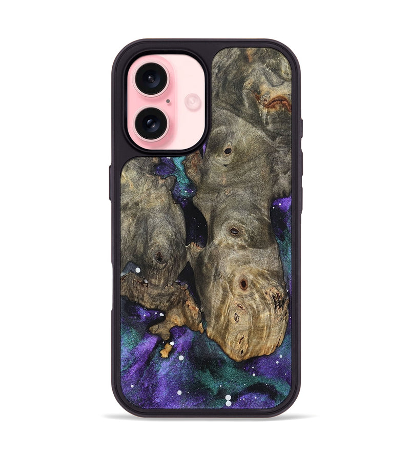 iPhone 16 Wood Phone Case - Isa (Cosmos, 823720)