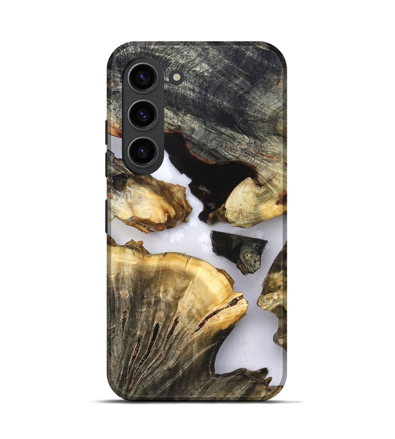 Galaxy S23 Wood Live Edge Phone Case - Kayden (Clear, 823724)