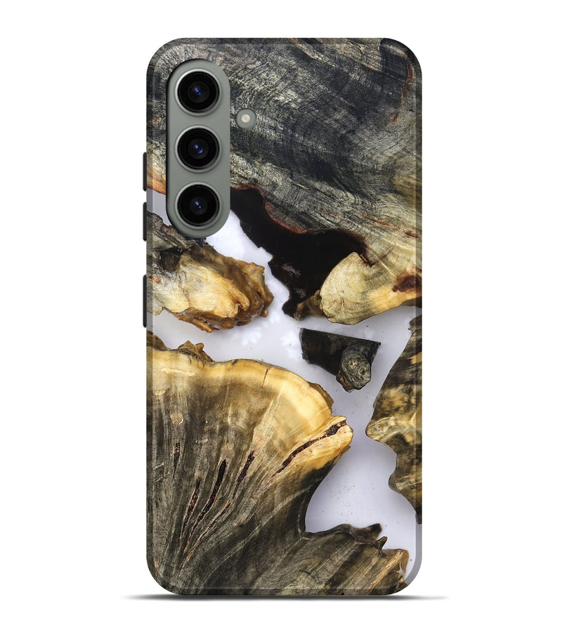 Galaxy S24 Plus Wood Live Edge Phone Case - Kayden (Clear, 823724)
