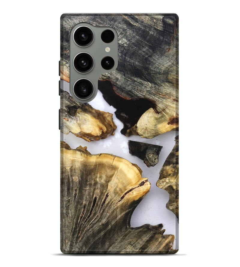 Galaxy S24 Ultra Wood Live Edge Phone Case - Kayden (Clear, 823724)