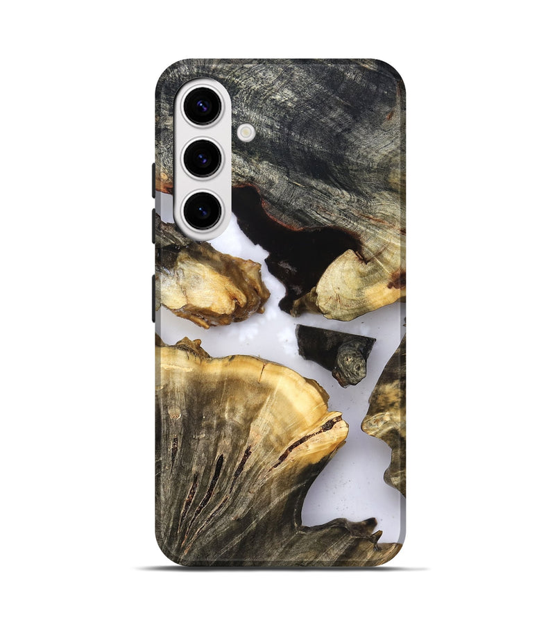 Galaxy S25 Wood Live Edge Phone Case - Kayden (Clear, 823724)