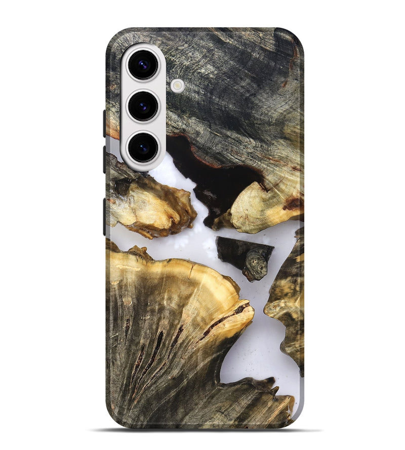 Galaxy S25 Plus Wood Live Edge Phone Case - Kayden (Clear, 823724)
