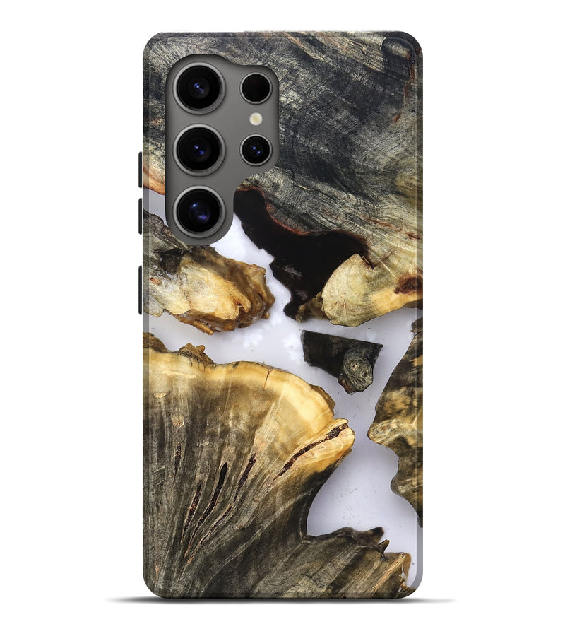 Galaxy S25 Ultra Wood Live Edge Phone Case - Kayden (Clear, 823724)