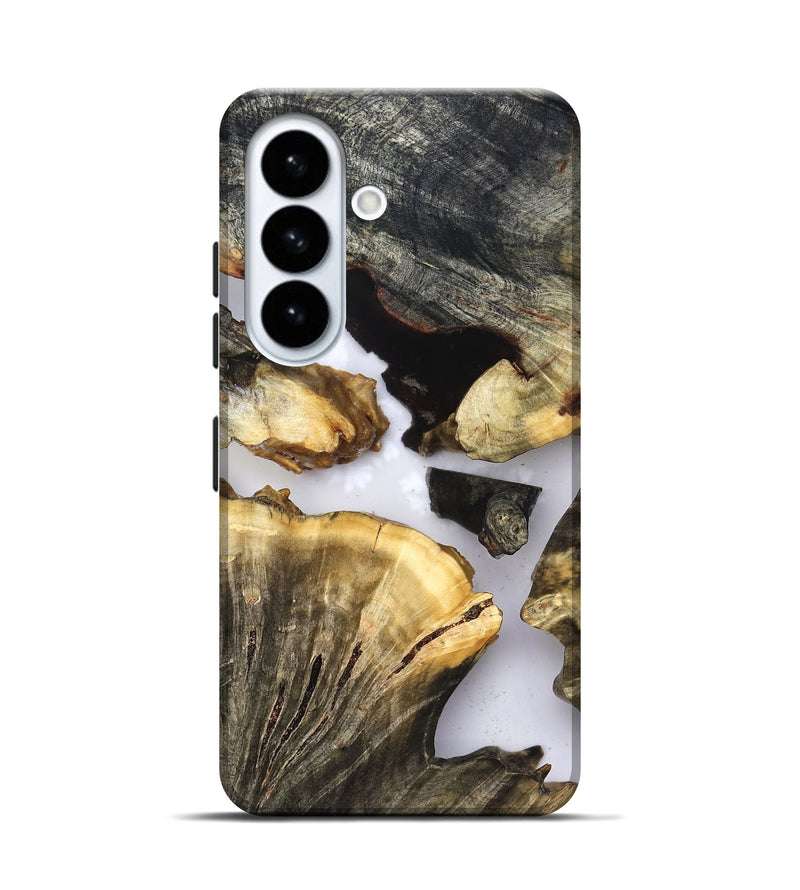 Galaxy S26 Wood Live Edge Phone Case - Kayden (Clear, 823724)