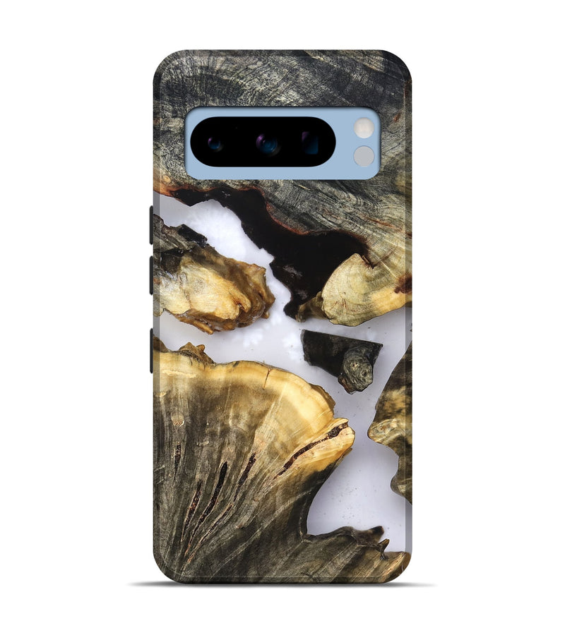 Pixel 8 Pro Wood Live Edge Phone Case - Kayden (Clear, 823724)