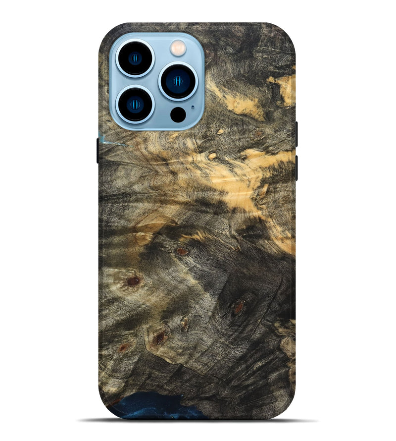 iPhone 14 Pro Max Wood Live Edge Phone Case - Bradyn (Solid Wood, 823726)