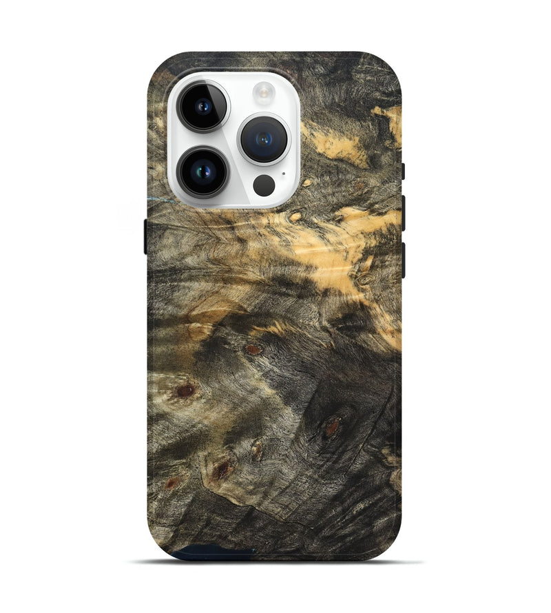 iPhone 15 Pro Wood Live Edge Phone Case - Bradyn (Solid Wood, 823726)