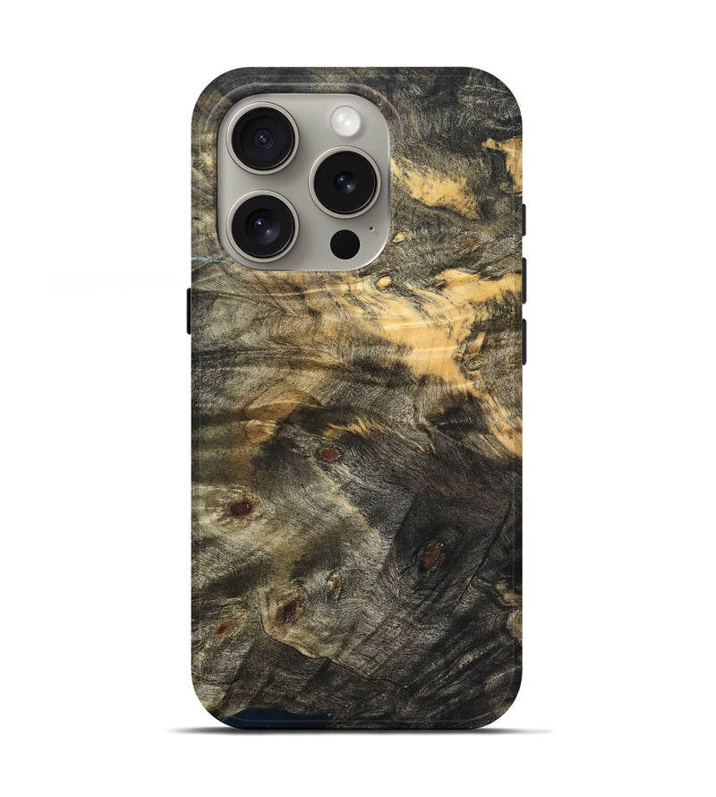 iPhone 16 Pro Wood Live Edge Phone Case - Bradyn (Solid Wood, 823726)