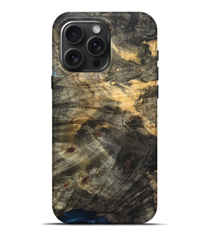iPhone 16 Pro Max Wood Live Edge Phone Case - Bradyn (Solid Wood, 823726)