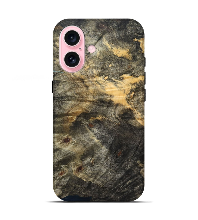 iPhone 17 Wood Live Edge Phone Case - Bradyn (Solid Wood, 823726)