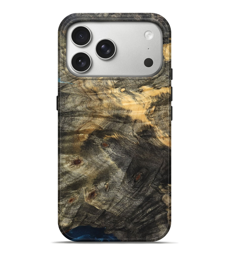 iPhone 17 Pro Max Wood Live Edge Phone Case - Bradyn (Solid Wood, 823726)