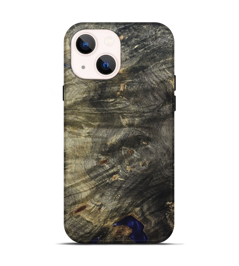 iPhone 14 Wood Live Edge Phone Case - Viviana (Solid Wood, 823727)